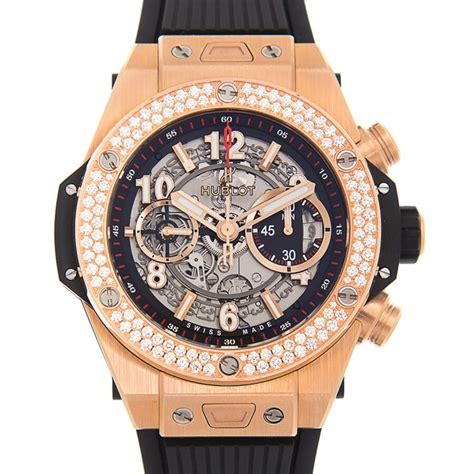 Hublot Big Bang Unico King Gold Dial Silver Automatic Men's 